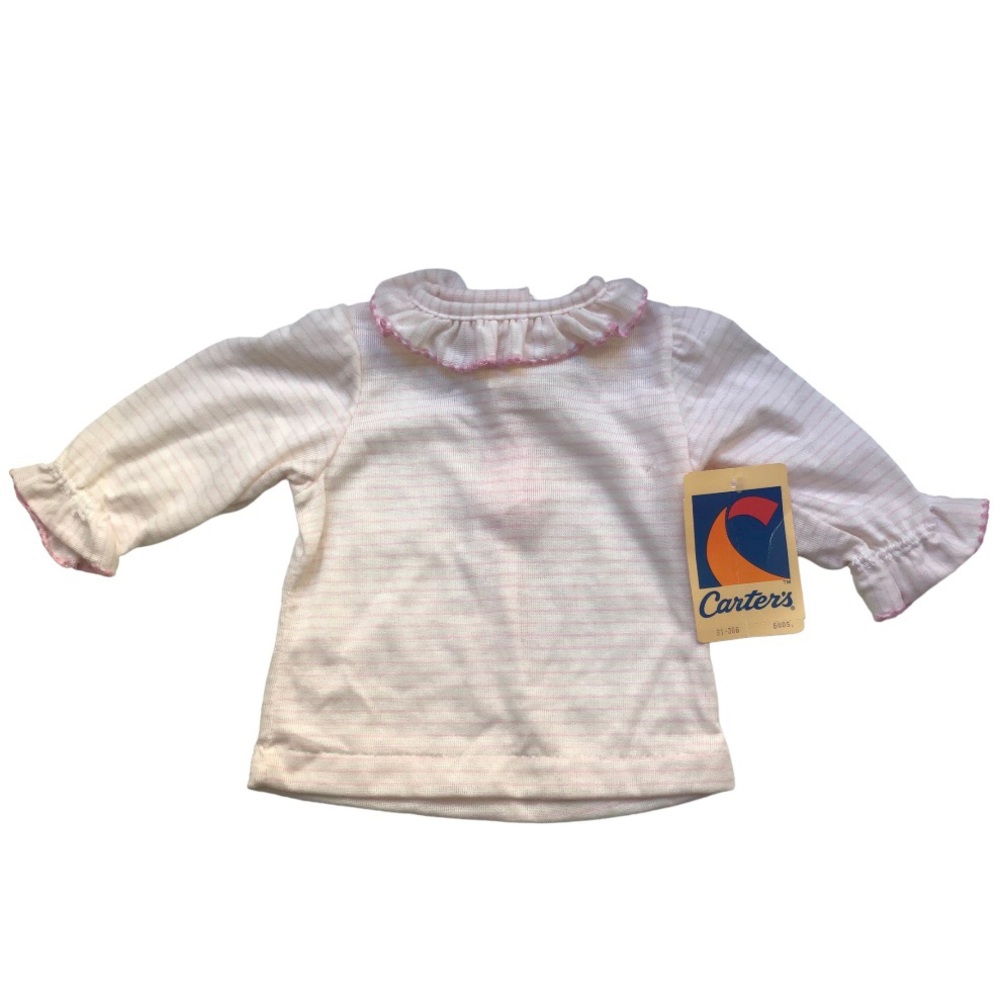Vintage Carter's Pink Stripe Top